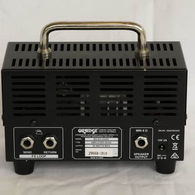 Orange Micro Dark 20-Watt Guitar Amp Head 2015 - Present - Black image 2
