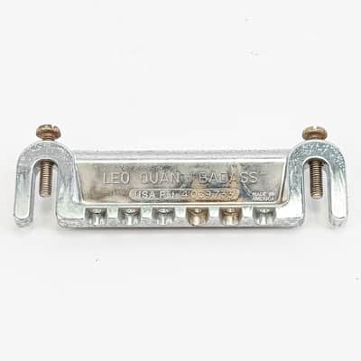 Leo Quan Badass Wraparound Bridge – Chrome – 1980s Vintage image 4