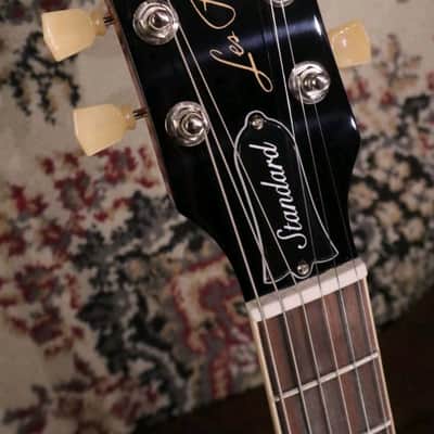 Gibson Les Paul Standard '50s Custom Shop Top 2024 - Present - Dark Cherry Sunburst image 4