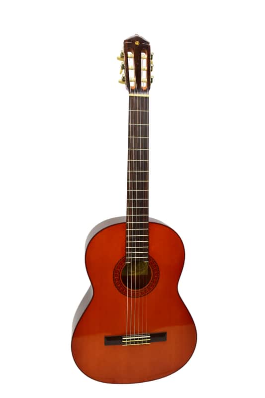 Vintage 70's Yamaha G-65A Classical Acoustic Guitar, Natural image 1