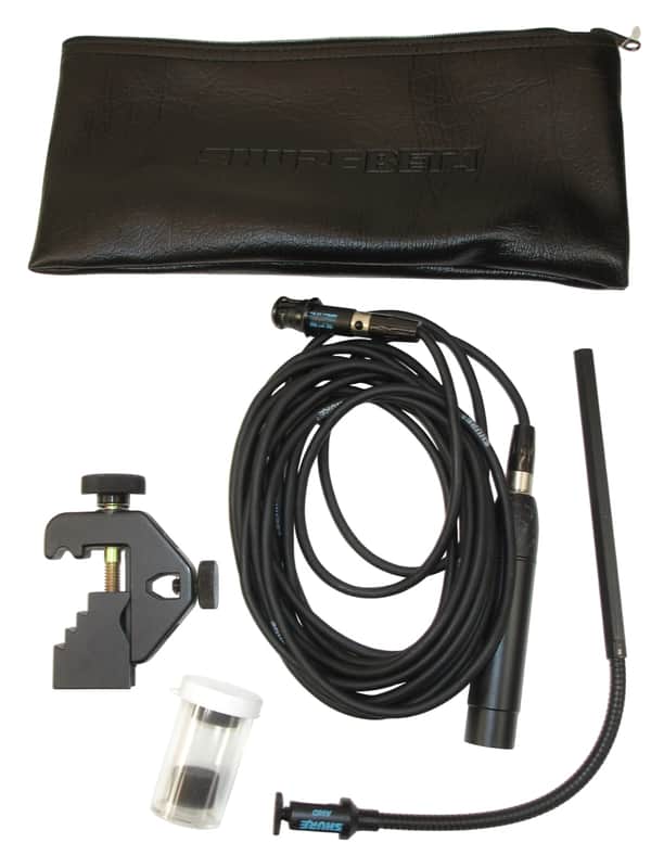 Shure Beta 98 Condenser Cardioid Microphone with A98D Clip-on Drum Mount image 1
