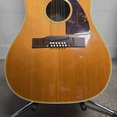 1967 USA Epiphone FT112 Bard 12 String Acoustic Guitar image 2