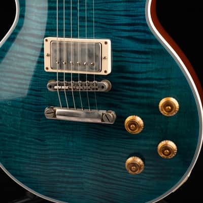 Pre Owned Gibson Mod Les Paul Axcess Custom Salt Water Wave with OHSC image 4