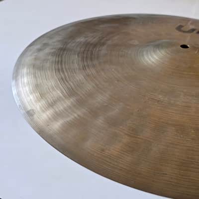 UFIP 20" Solid Ride 2528g Vintage Italian Rotocasting Ride Cymbal image 5