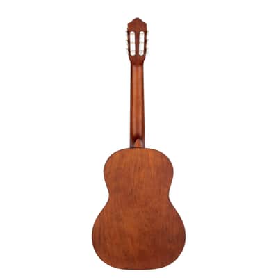 ORTEGA Student Series Pro DeLuxe 4/4 Classical Guitar - Solid Spruce / Catalpa Bourbon Fade image 8