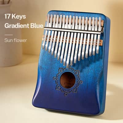 Kalimba-17k gradient brown / China image 8