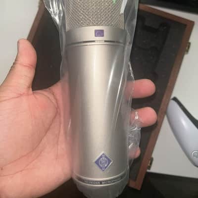 Neumann U 87 Ai Large Diaphragm Multipattern Condenser Microphone 1986 - Present - Nickel image 2