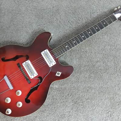 Vintage 1960s Harmony Rocket H-54 Guitar 2 Original DeArmond Pickup Good Shape Silvertone image 1