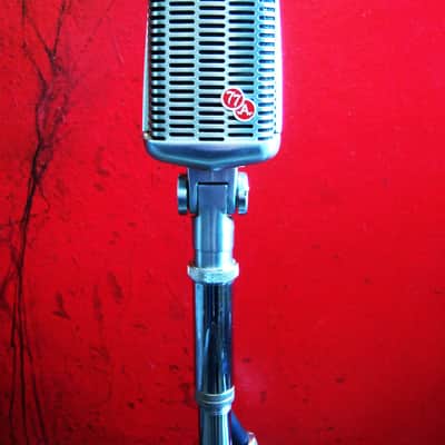 Vintage 1950's Astatic 77L dynamic cardioid microphone with F-11 adapter / cable Multi Z image 4