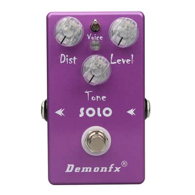DemonFX SOLO High Gain Distortion High quality Guitar Effect Pedal