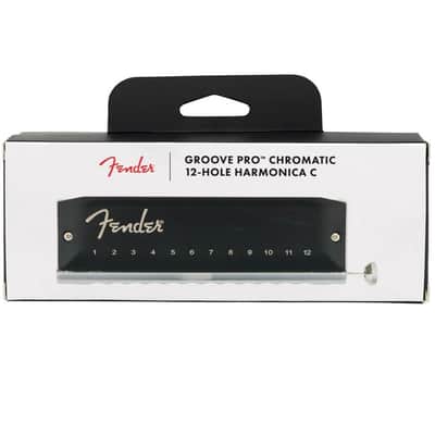 Fender Groove Pro Chromatic Harmonica - 12-Hole Key C image 5