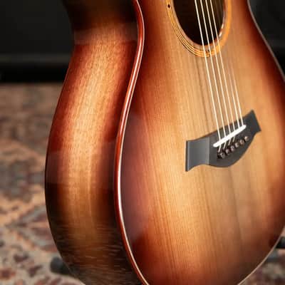 Taylor Custom "The Monument" 1 of 20 C12e 12-Fret Catch Event #10 Grand Concert Acoustic/Electric Guitar - Black Limba/Sinker Cypress with Hardshell Case image 5