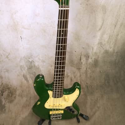 Luthier Made Jazz Bass 2023 - Aged British Racing Green image 22