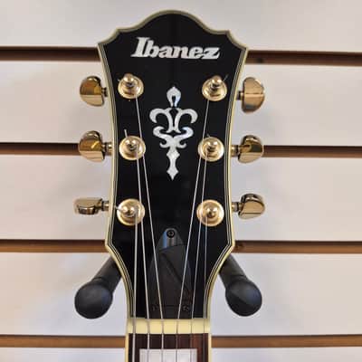 Ibanez AM93 TKS 5B-01 Trans Black Semi-Hollow Electric Guitar image 7