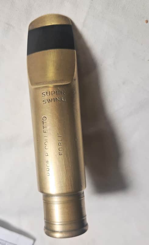 Professor O. Cellito Super Swing Alto Saxophone mouthpiece in good condition.made in Italy,1970s image 1