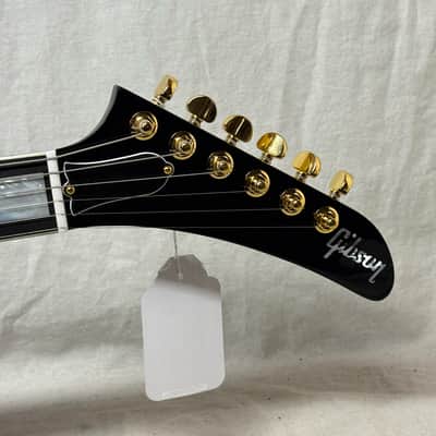 Gibson USA Custom Shop Explorer Custom Guitar with COA + Case 2024 - Ebony / Black image 9