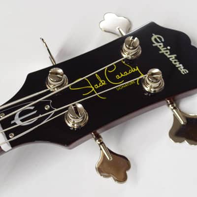 Epiphone Jack Casady Signature Bass with Laurel Fretboard - Faded Pelham Blue image 7