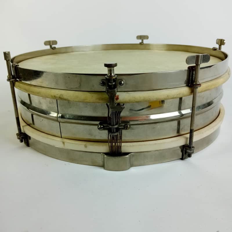 Ludwig&Ludwig 3.5x13"Junior Orchestra Snare Drum Vintage 20s NOB Brass Shell image 1