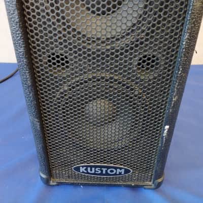 Kustom PA50 Personal PA System Amplifier 50Watt 3-Channel Mixer Subwoofer Output image 7