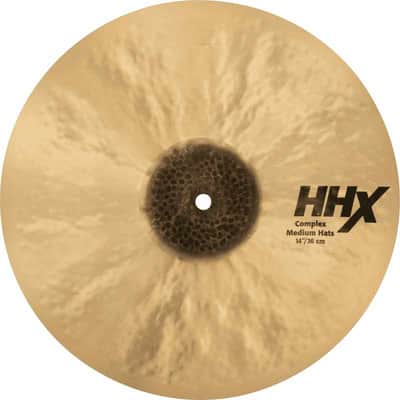 Sabian 11402XCN HHX 14" COMPLEX MEDIUM HATS image 2