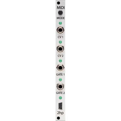 2hp MIDI Eurorack MIDI Interface Module (Silver) image 2