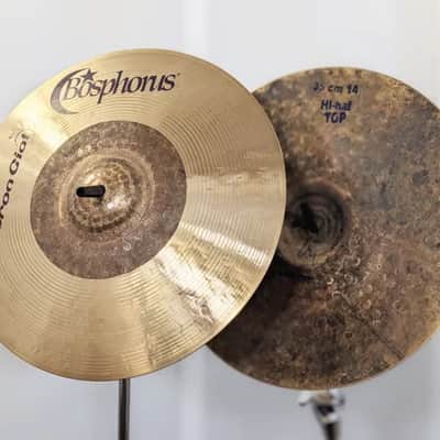 NEW Bosphorus 14" Doron Giat hi-hats (846/1050g) with video sound file image 2