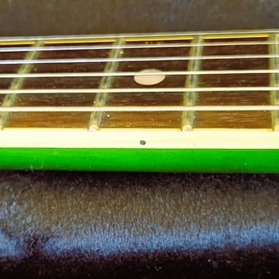 ONE OF A KIND Eastwood Bill Nelson Astroluxe Cadet Custom Prototype semi-hollow guitar Emerald Back image 22
