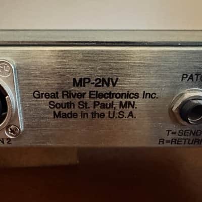 Great River MP-2NV Dual Channel Mic Preamp – Excellent Condition – Classic Neve-Style Tone image 8