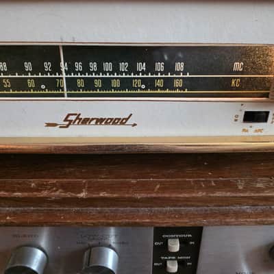 Sherwood S-2000 Tube Mono AM FM Tuner 1950s 1960s image 3