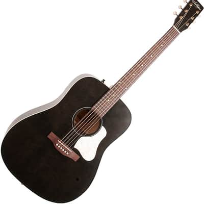 Art & Lutherie Americana Dreadnought Acoustic Guitar Faded Black Solid Cedar Top (Model # 045587 ) image 7