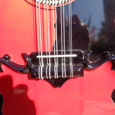 Pasaye Bajo Quinto 2019 Transparent Diablo Red image 10