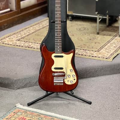 1966 Epiphone Olympic Double with Maestro Vibrola - Cherry image 1