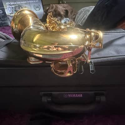 Yamaha YAS-480 Intermediate Alto Saxophone 2010s - Lacquered Brass image 8