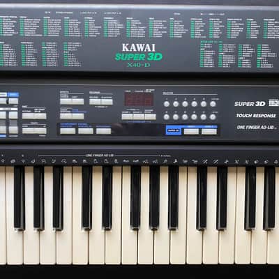 Kawai X40-D Super 3D Keyboard and Power Supply image 3