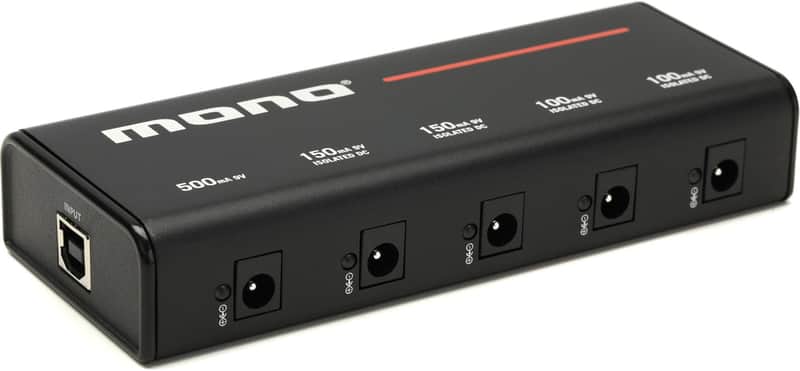 MONO 5-outlet Isolated USB Pedalboard Power Supply - Small image 1