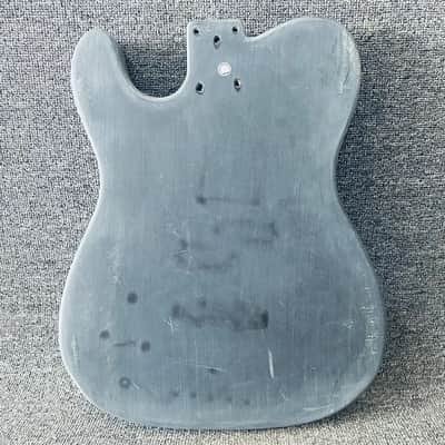 Black Basswood Guitar Telecaster Tele Style Body image 7