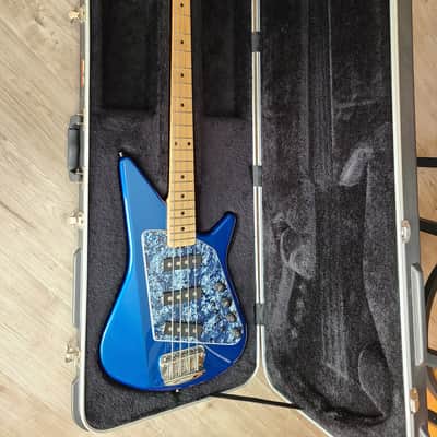 Ernie Ball Music Man Big Al 4SSS 2011 - Pearl Blue image 17