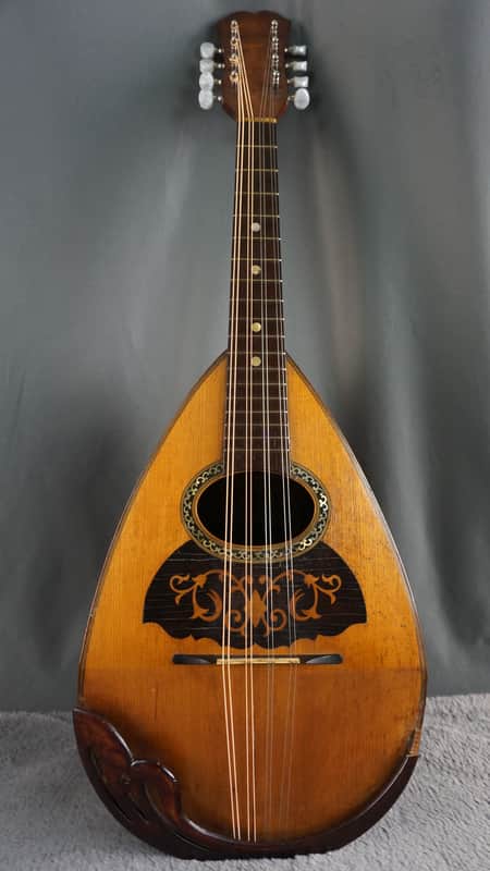Suzuki Mandola No. 552 Vintage Japanese Bowl Back Mandola w/ Original Case image 1