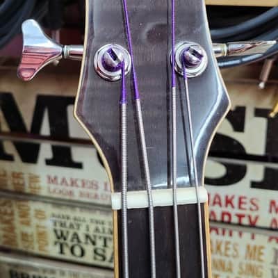 Michael Kelly Firefly Acoustic Bass - Used - Clear Black finish w/ Hardshell Case image 5