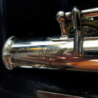 MOZ B Foot Open Hole Flute and Case - Great Playing & Looking Shape image 7
