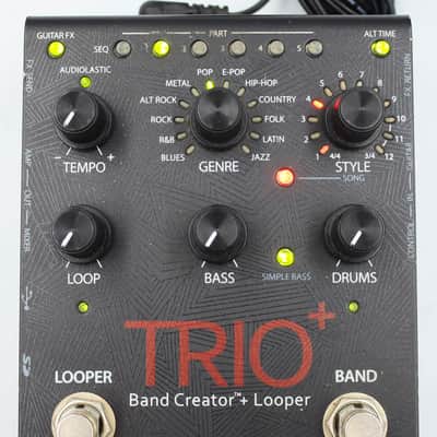 DigiTech TRIO Plus Band Creator + Looper With Original Box Power Supply 8GB SD Card 12001077964 image 3