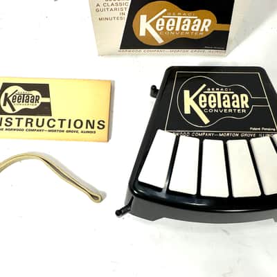 Vintage Geraci Keetaar guitar player NOS still in the box Keetaar 1970s  - Nostalgia image 2