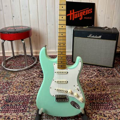 Fender Custom Shop Postmodern Strat Maple Journeyman 2024 - Aged Surf Green image 1