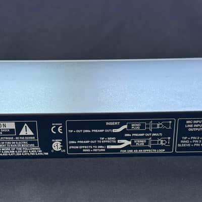 dbx 286s Microphone Preamp Processor 2010s - Silver image 2