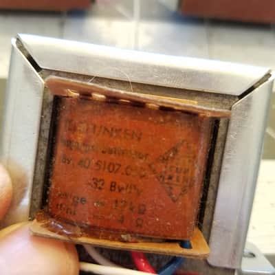Telefunken 3085:1 [12300 Ohms]  Bv. 40.5107.050-32 Bv/Pv Vintage Output Transformer OT 12kOhm into 4 Ohm Tested Tube Amp Audio 1954-1960 image 2
