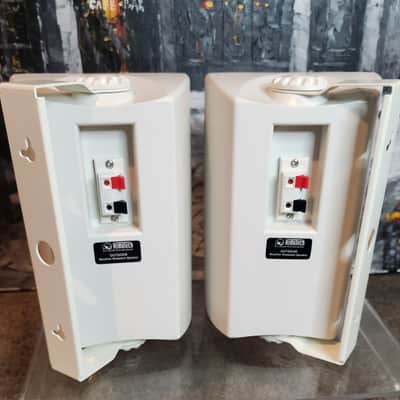HOMETECH SONANCE HomeTech Pair of White Indoor/Outdoor speakers 90s  - White image 4