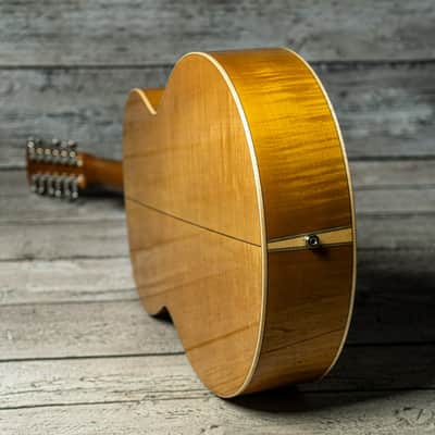 Boucher SG12-63-E 12 String S-Jumbo - Canadian Curly Maple image 8