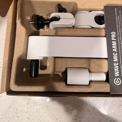 Wave Mic Arm Pro White - 360° Rotatable image 4