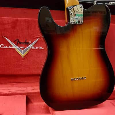 2024 Fender  Custom Shop American Custom Telecaster NOS RW Bleached 3-Color Sunburst image 15