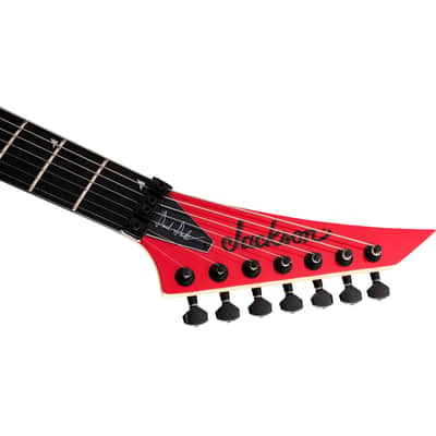 Jackson Pro Series Signature Dave Davidson Warrior WR7 - Ferrari Red image 7